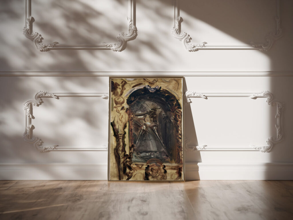 Madonna and Child circa 1895 John Singer Sargent video mockup