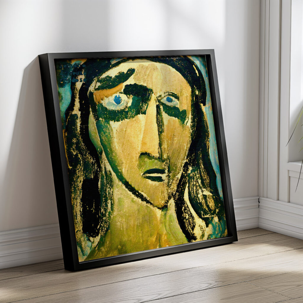 Madwoman Witch Head c.1914 Amadeo de Souza Cardoso 4 mockup