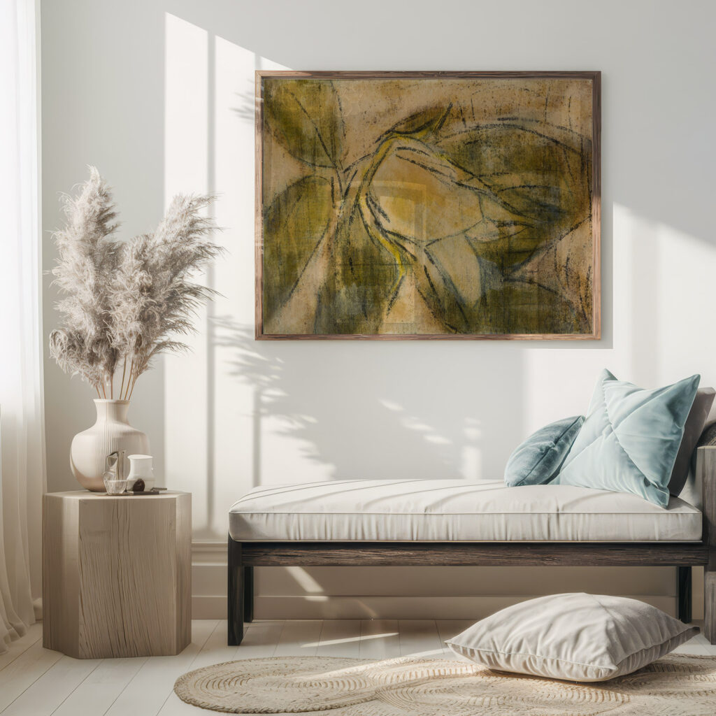 Magnolia Bud 1937 Christian Rohlfs 5 mockup