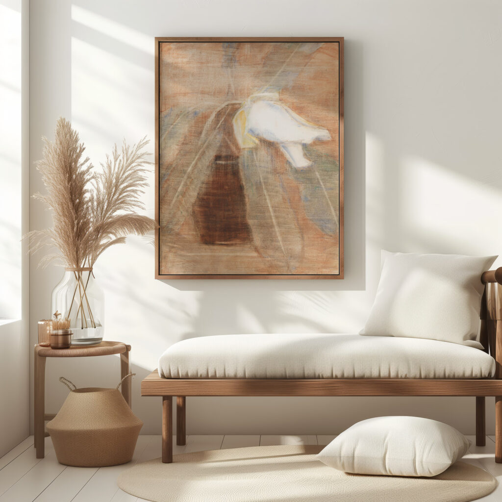 Magnolienknospe im Krug 1930 Christian Rohlfs 5 mockup