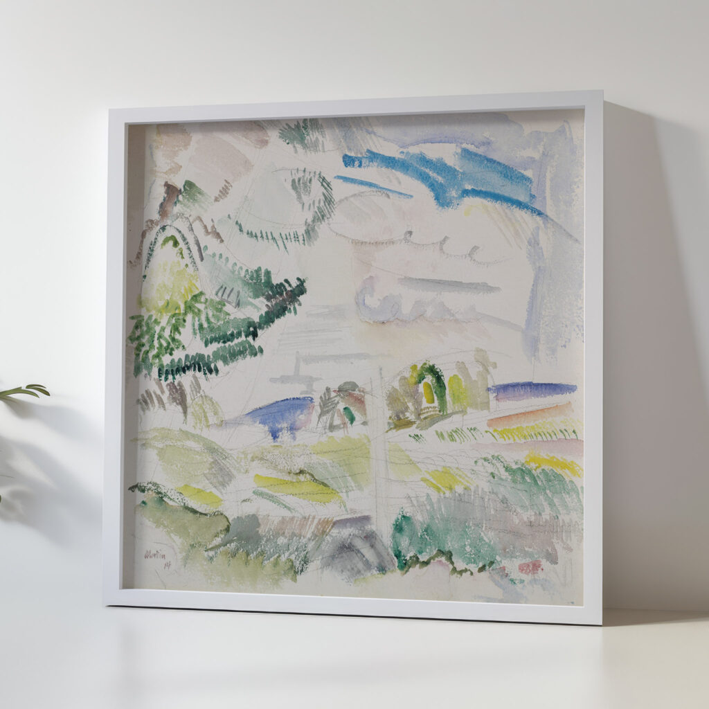 Maine Landscape 1914 John Marin 5 mockup