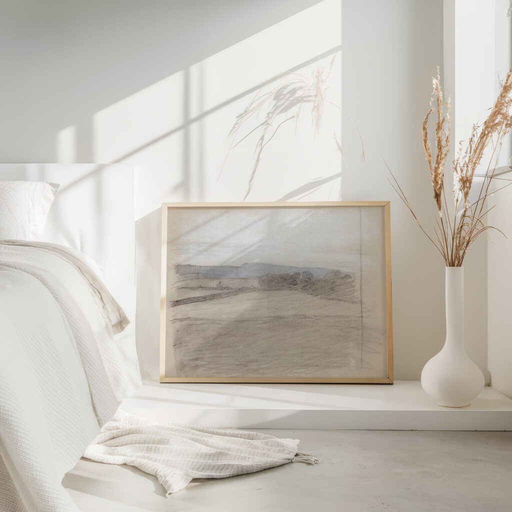 Maisemaluonnos 1891 Magnus Enckell 4 mockup