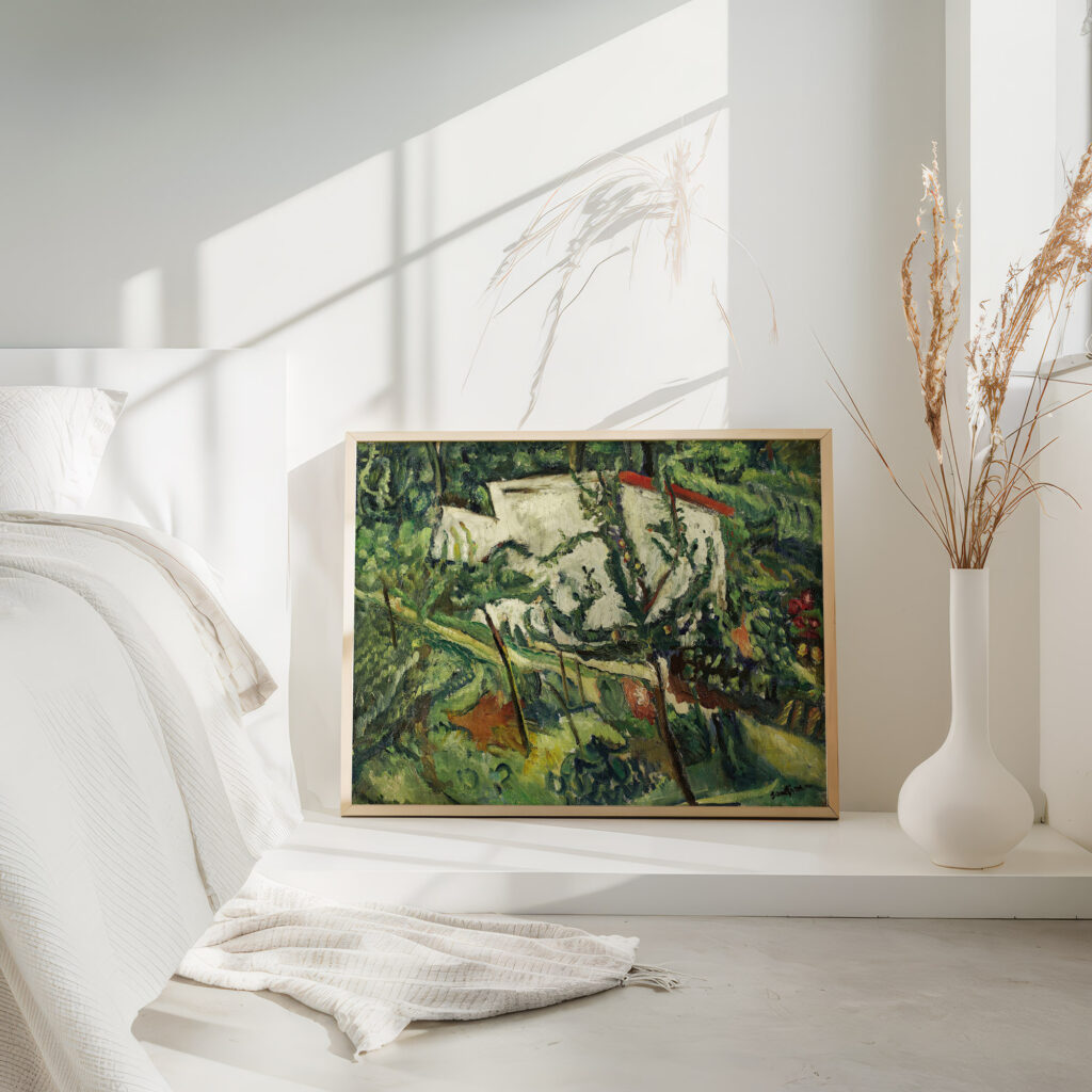 Maison De Clamart 1918 19 Chaim Soutine 4 mockup