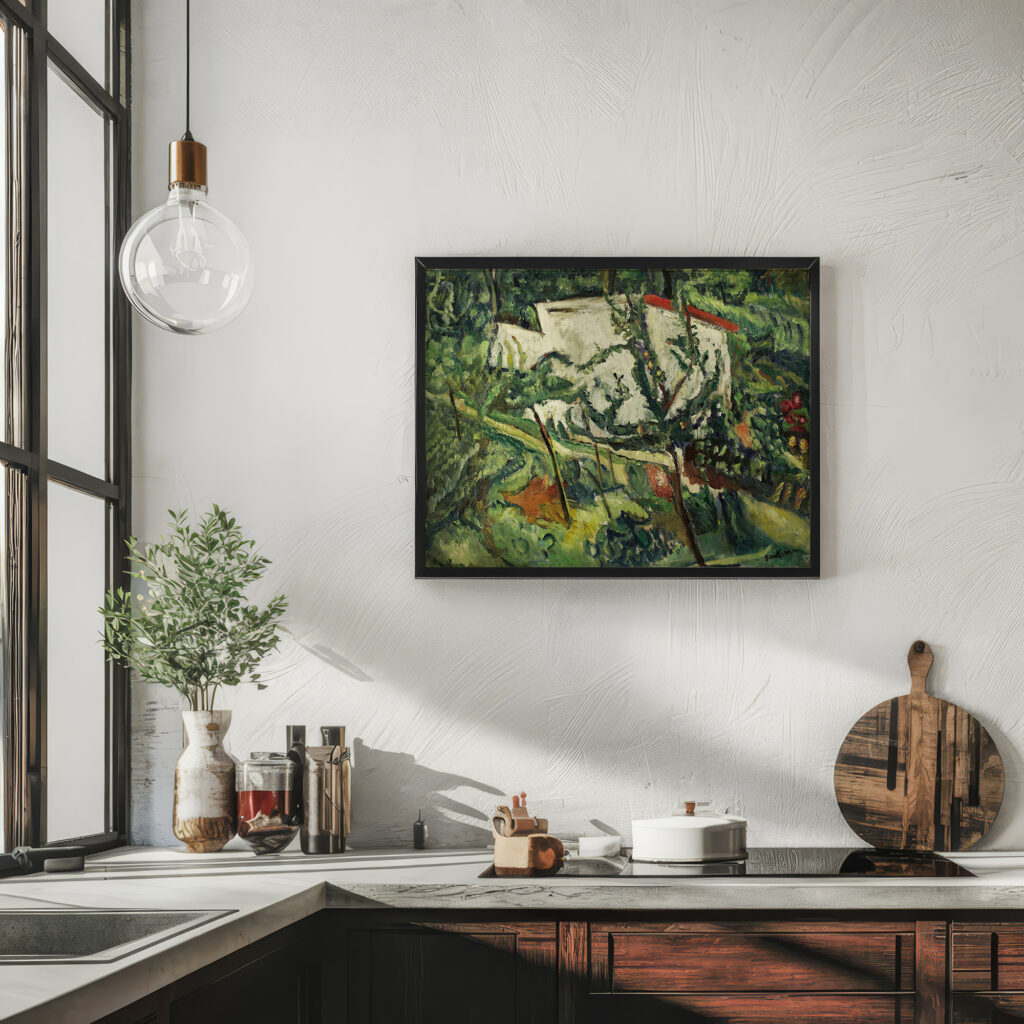 Maison De Clamart 1918 19 Chaim Soutine 6 mockup