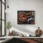 Majong und Chilly Hunde 1930 Max Beckmann 6 mockup