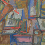 Malarz w pracowni 1936 Sasza Blonder 8 mockup