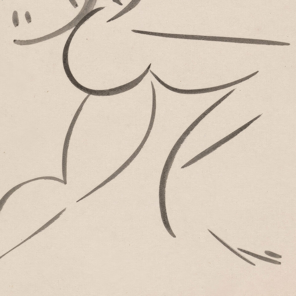 Male Dancing Figure in Profile 1910 1915 Henri Gaudier Brzeska 8 mockup