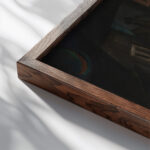 Malpertuus 1920 Frits van den Berghe close up dark wood mockup