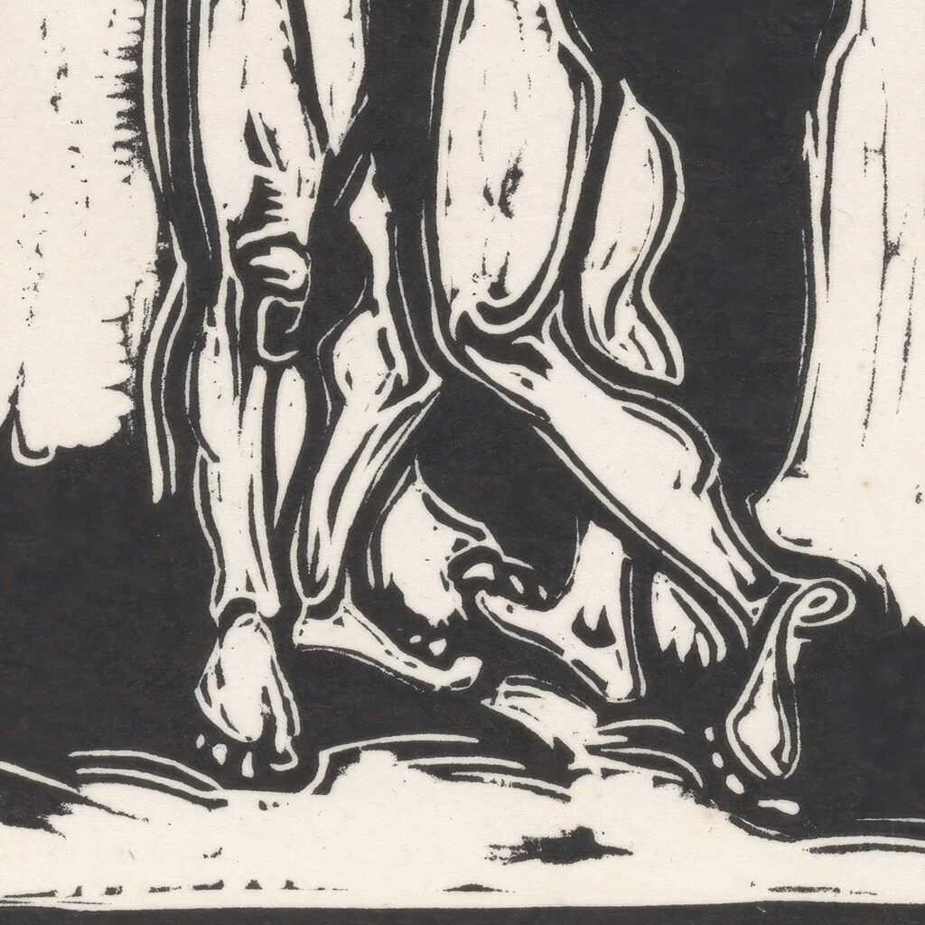 Man en vrouw die elkaar bij de schouders vasthouden 1888 Henri Jonas 8 mockup