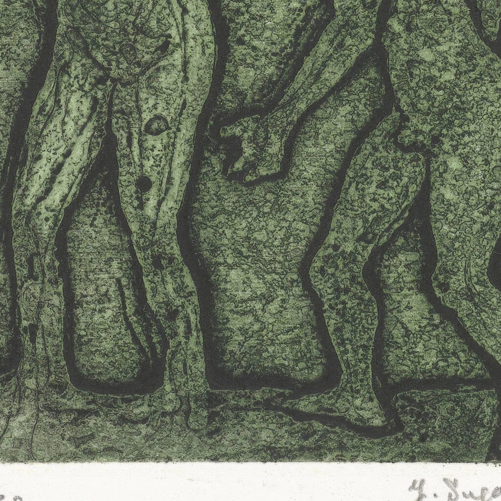 Man en vrouw in groen 1937 1969 Yo Sugano 8 mockup
