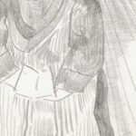 Man met een hoge hoed in een weiland 1943 12 16 Samuel Jessurun de Mesquita 8 mockup