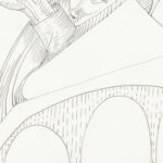 Man met een pen in de hand en een figuur met een hoed 1943 10 11 Samuel Jessurun de Mesquita 8 mockup