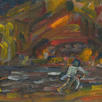 Man on the river bank 1930 1939 Arnold Peter Weisz Kubincan 8 mockup