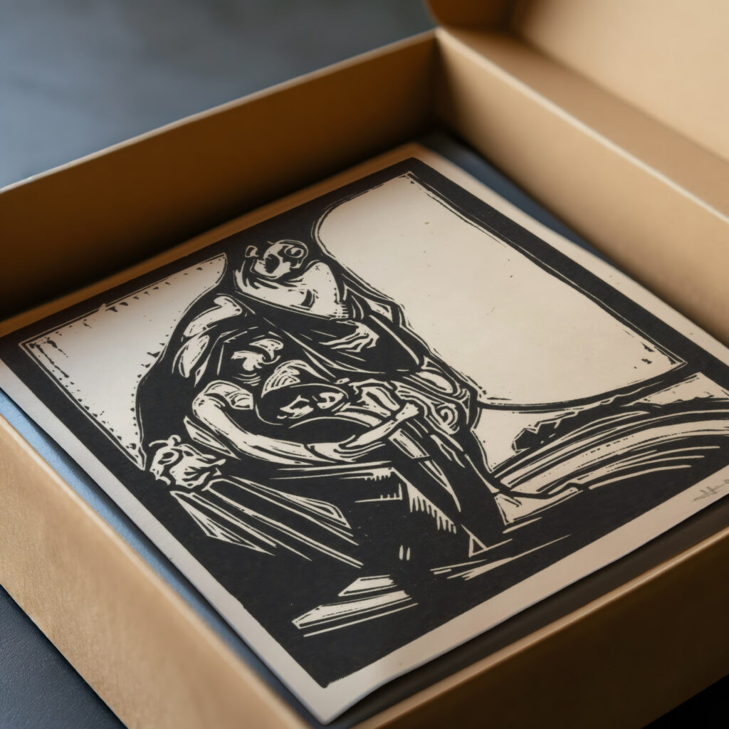 Man vrouw en kind 1888 Henri Jonas video mockup