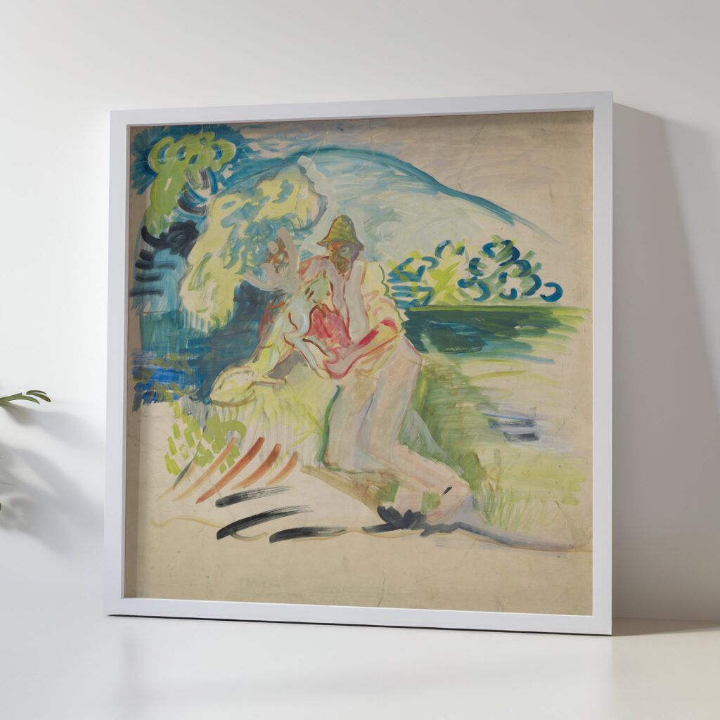 Man with a Dog 1940–1944 Arnold Peter Weisz Kubincan 5 mockup