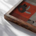 Mandelkrahe Roller 1910–11 Unknown 2 close up dark wood mockup