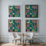 Mandelkrahe Roller 1910–11 Unknown framed posters mockup