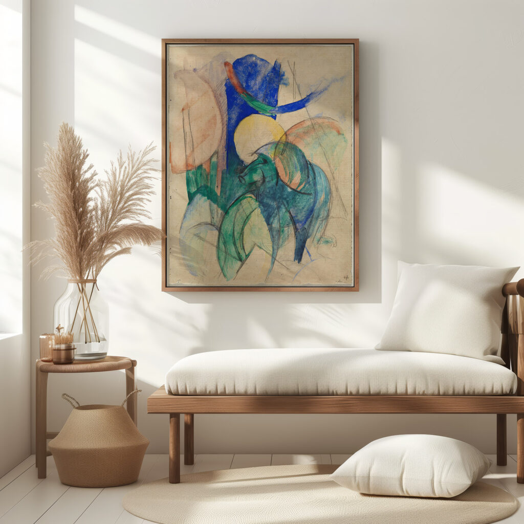 Mandrill 1913 Franz Marc 5 mockup