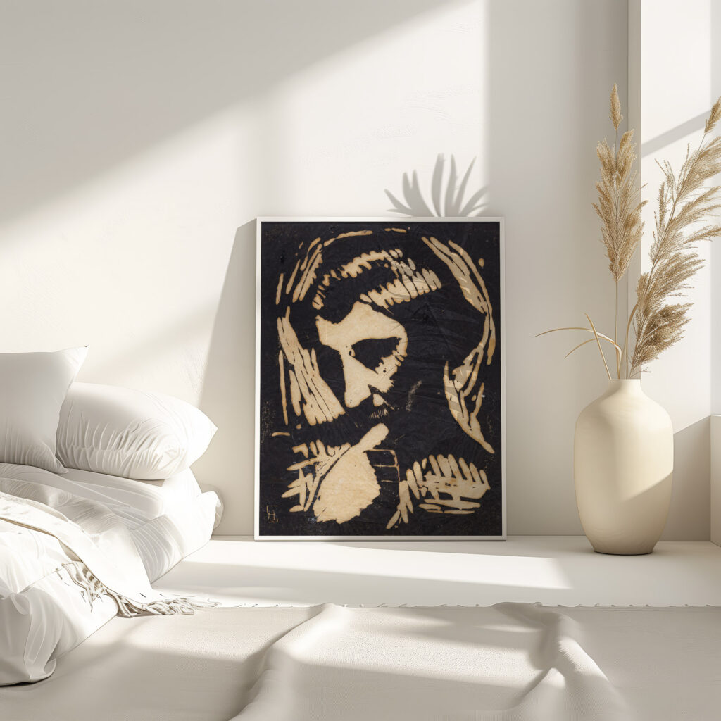 Mandsportraet 1926 1927 Alfred Simonsen 4 mockup