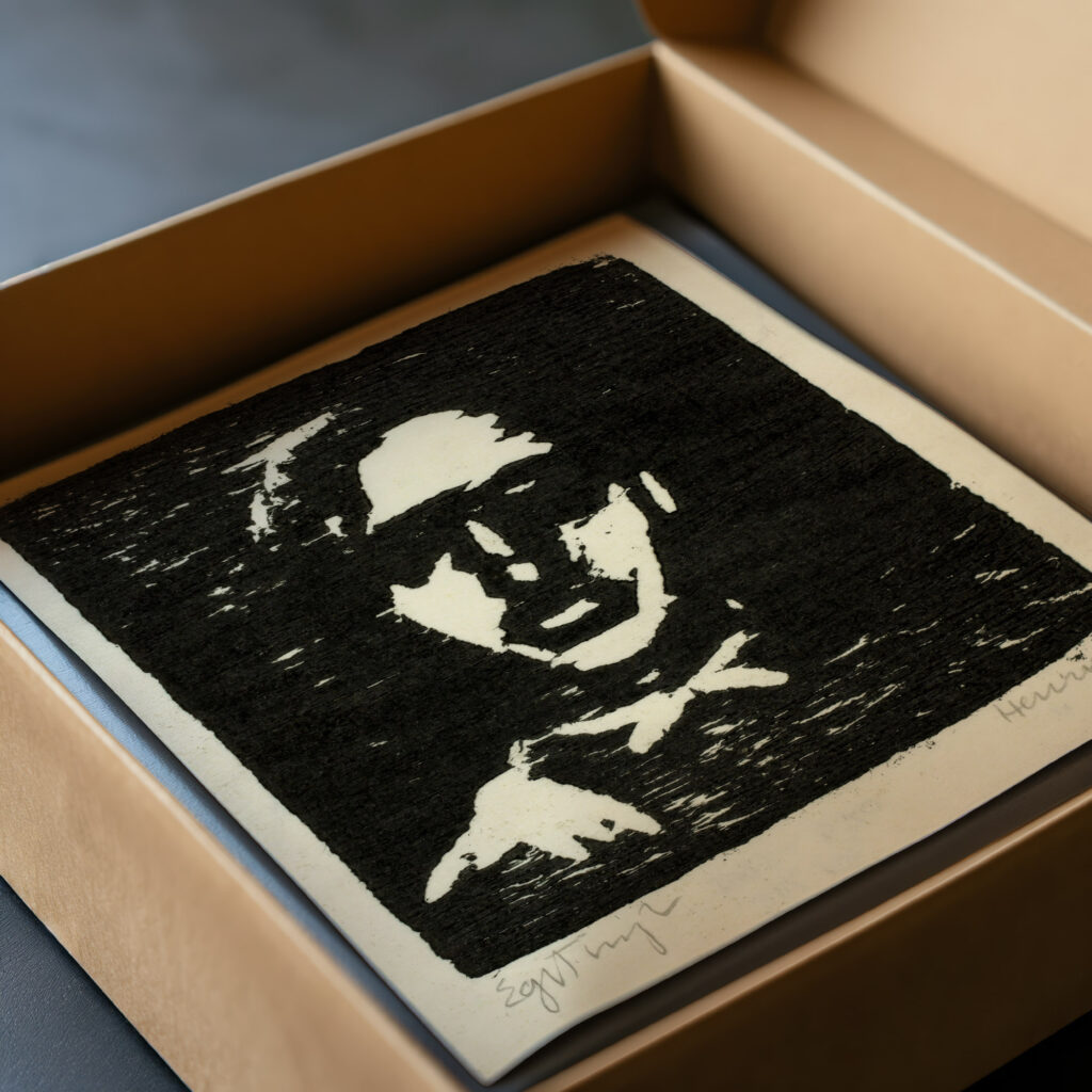 Mandsportraet 1931 Henry Nielsen video mockup