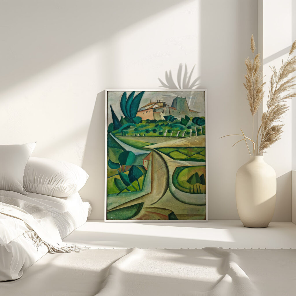 Manhufe Landscape c.1912 1913 Amadeo de Souza Cardoso 4 mockup