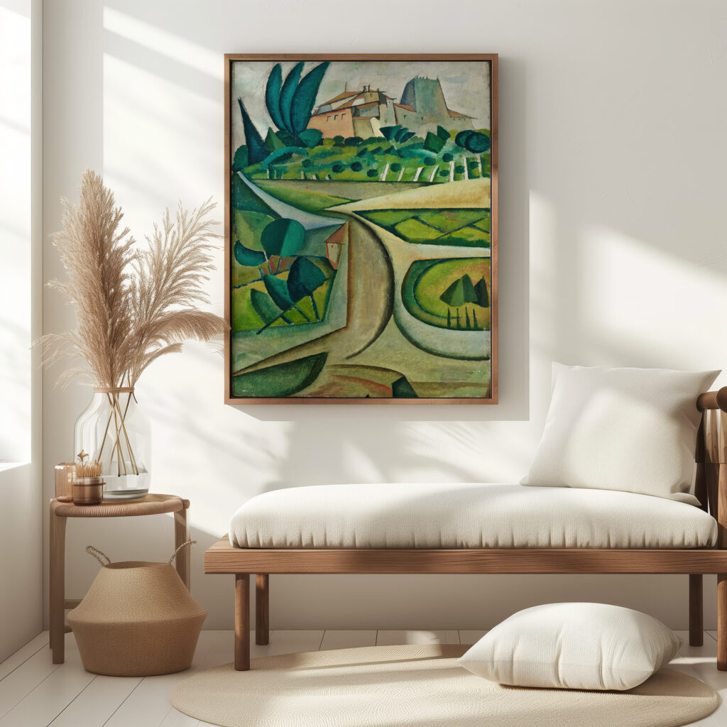 Manhufe Landscape c.1912 1913 Amadeo de Souza Cardoso 5 mockup