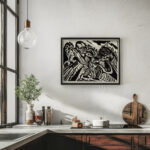 Mann in Landschaft Der Maler Hermann Scherer 6 mockup