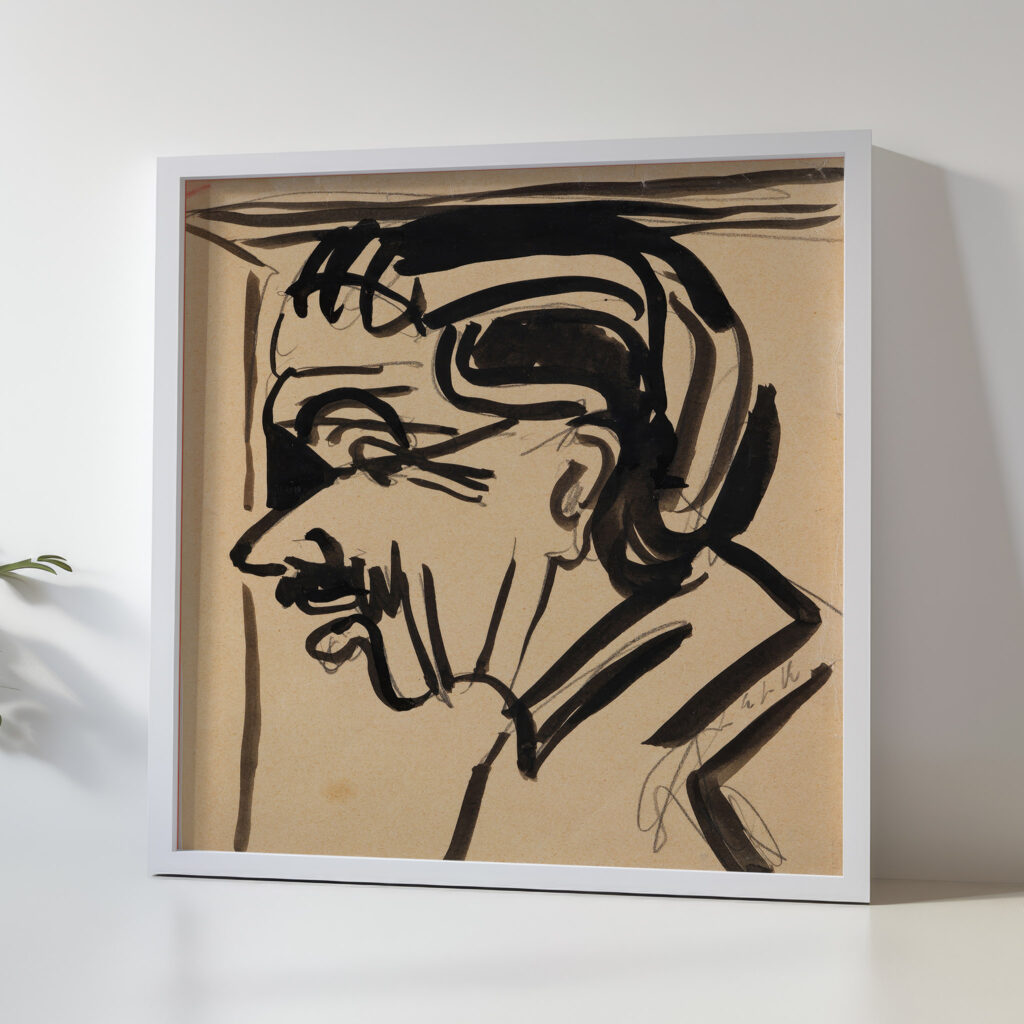 Mannerportrat 1910 Ernst Ludwig Kirchner 5 mockup