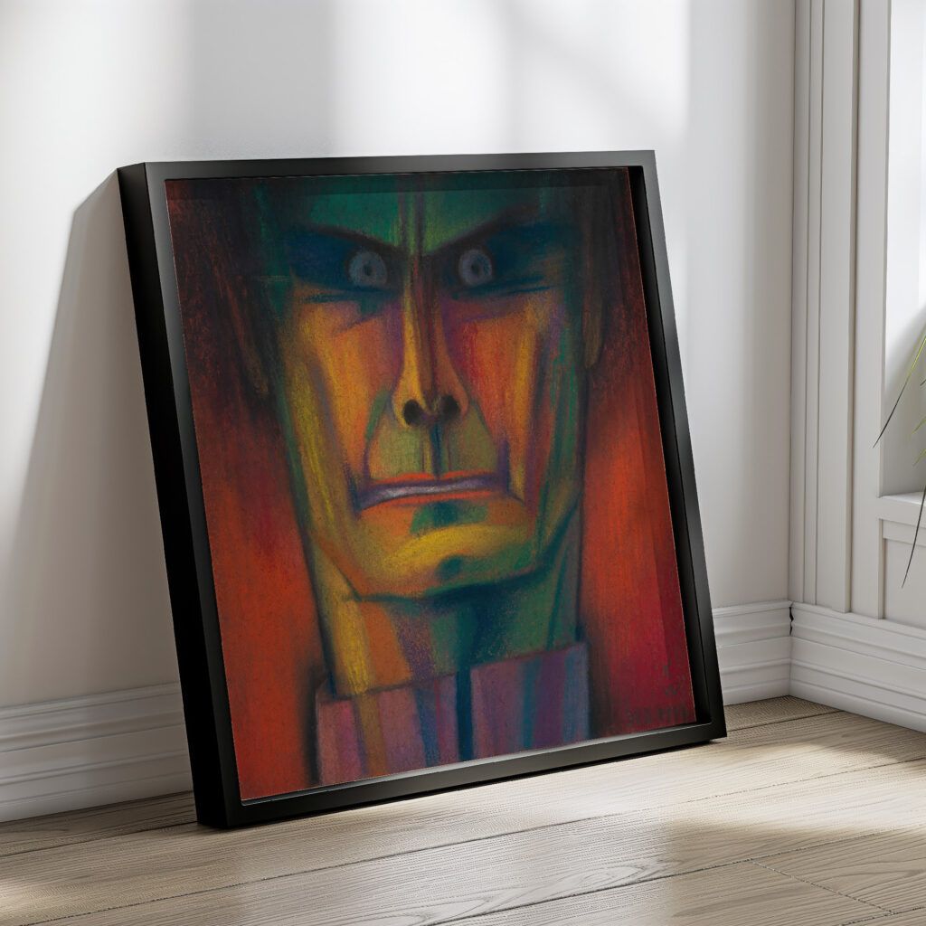 Mannliches Portrat nach Rudolf Hess 1939 Karl Wiener 4 mockup