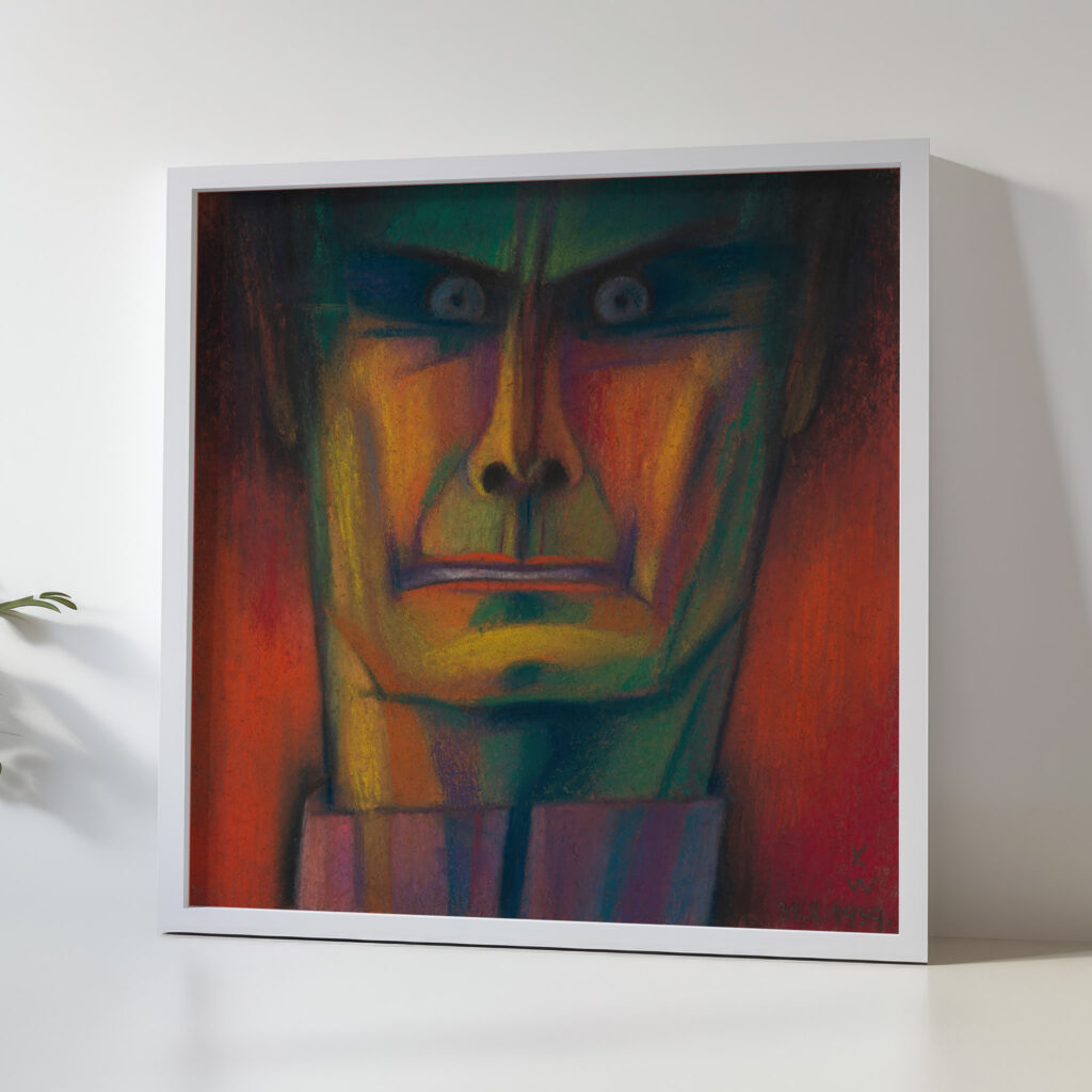 Mannliches Portrat nach Rudolf Hess 1939 Karl Wiener 5 mockup