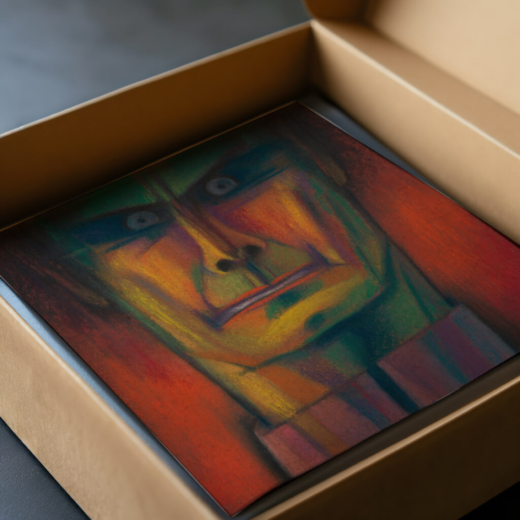 Mannliches Portrat nach Rudolf Hess 1939 Karl Wiener video mockup