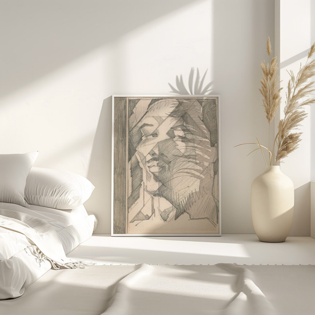 Manshoofd met snor 1906 Reijer Stolk 4 mockup