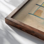 Manskropp pa obduksjonsbordet 1928 1932 Edvard Munch close up dark wood mockup