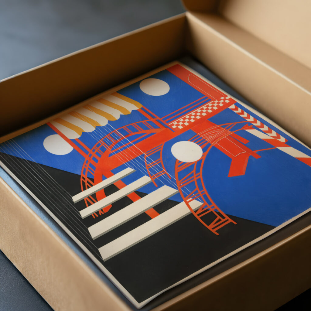 Maquettes de Theatre 11 1930 Alexandra Exter video mockup