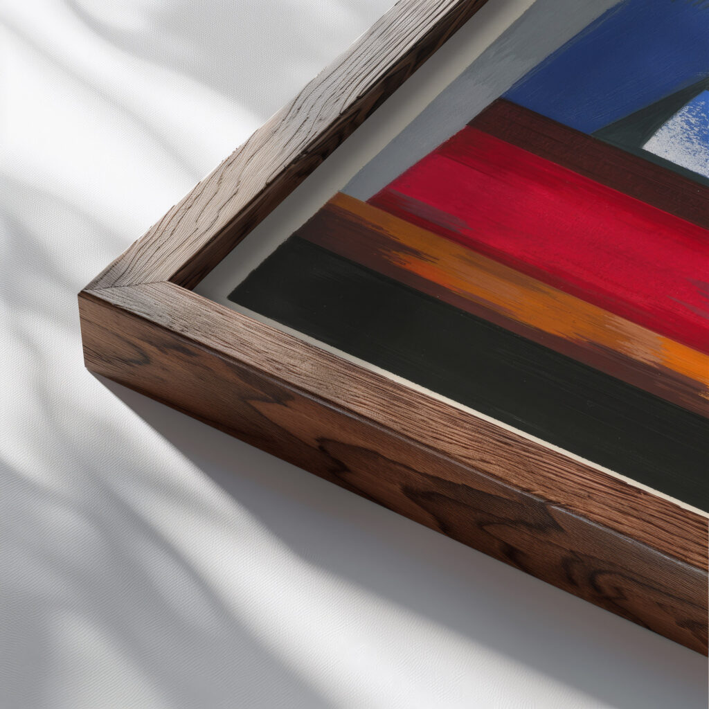 Maquettes de Theatre 14 1930 Alexandra Exter close up dark wood mockup