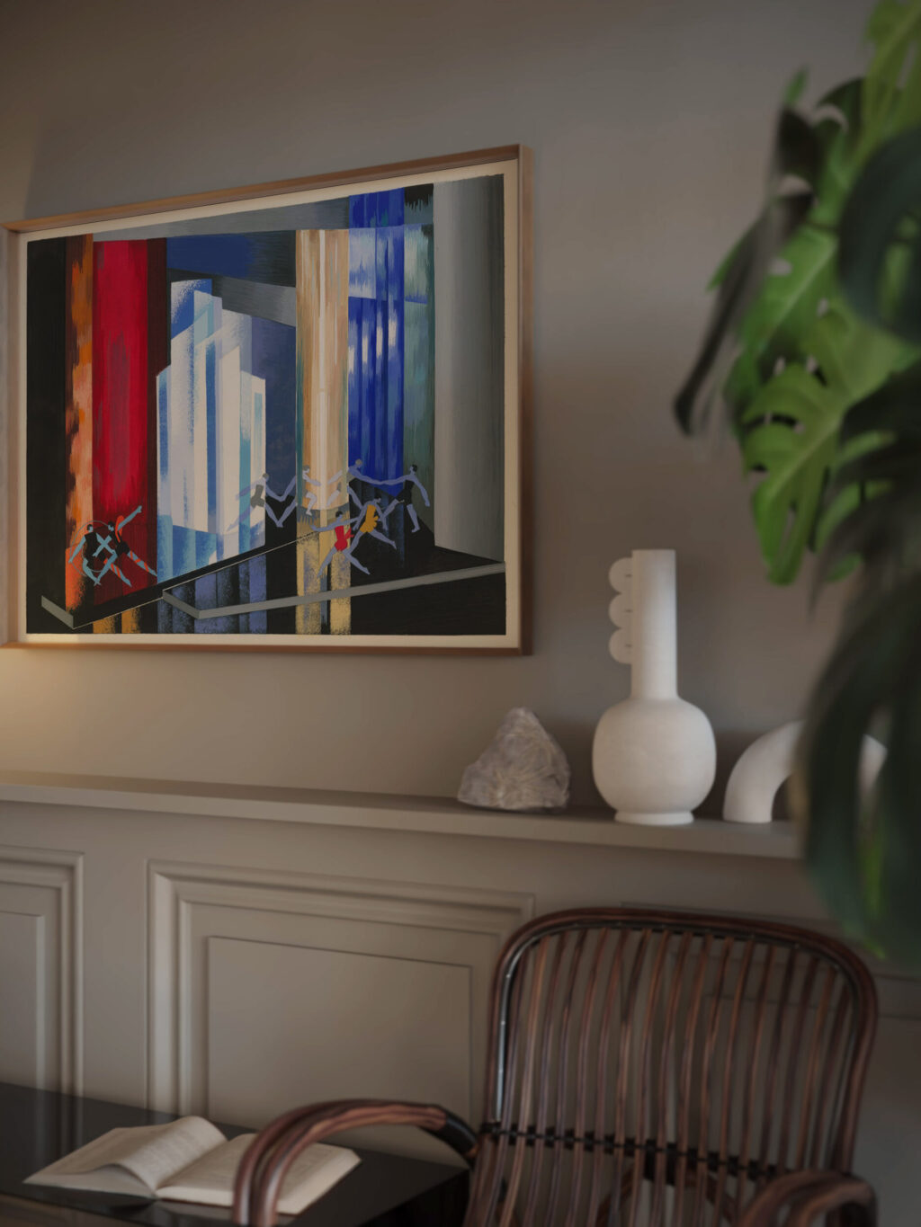 Maquettes de Theatre 14 1930 Alexandra Exter video mockup