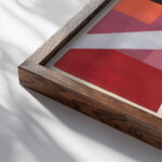 Maquettes de Theatre 15 1930 Alexandra Exter close up dark wood mockup