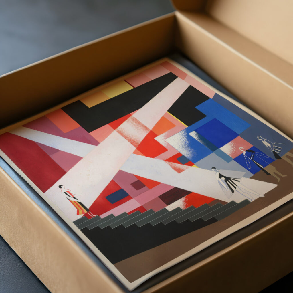 Maquettes de Theatre 15 1930 Alexandra Exter video mockup