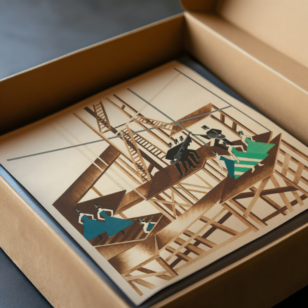 Maquettes de Theatre 16 1930 Alexandra Exter video mockup