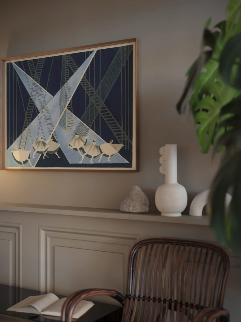 Maquettes de Theatre 8 1930 Alexandra Exter video mockup