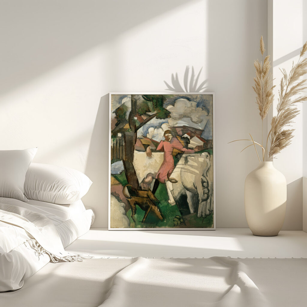 Marie Ressort ca 1912 1913 Roger de La Fresnaye 4 mockup