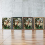 Marie Ressort ca 1912 1913 Roger de La Fresnaye framed posters mockup