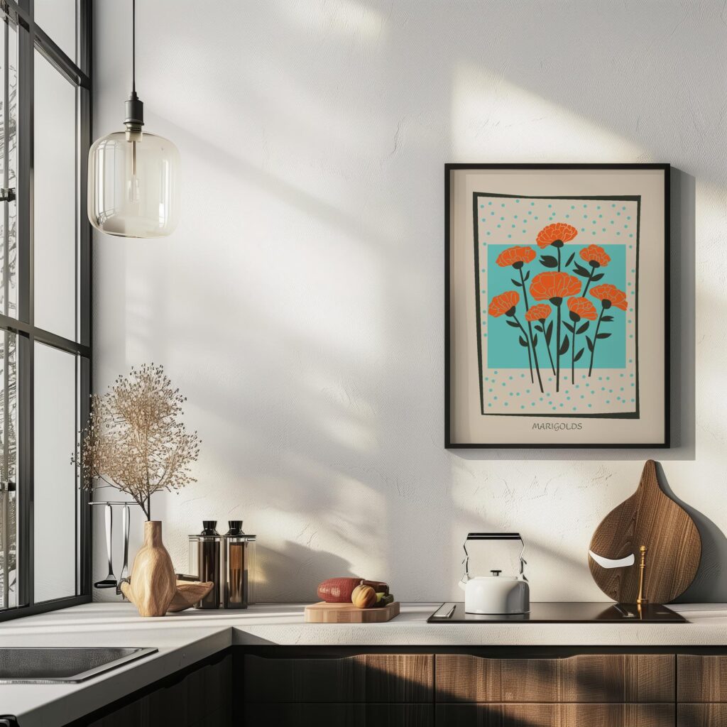 Marigolds 6 mockup