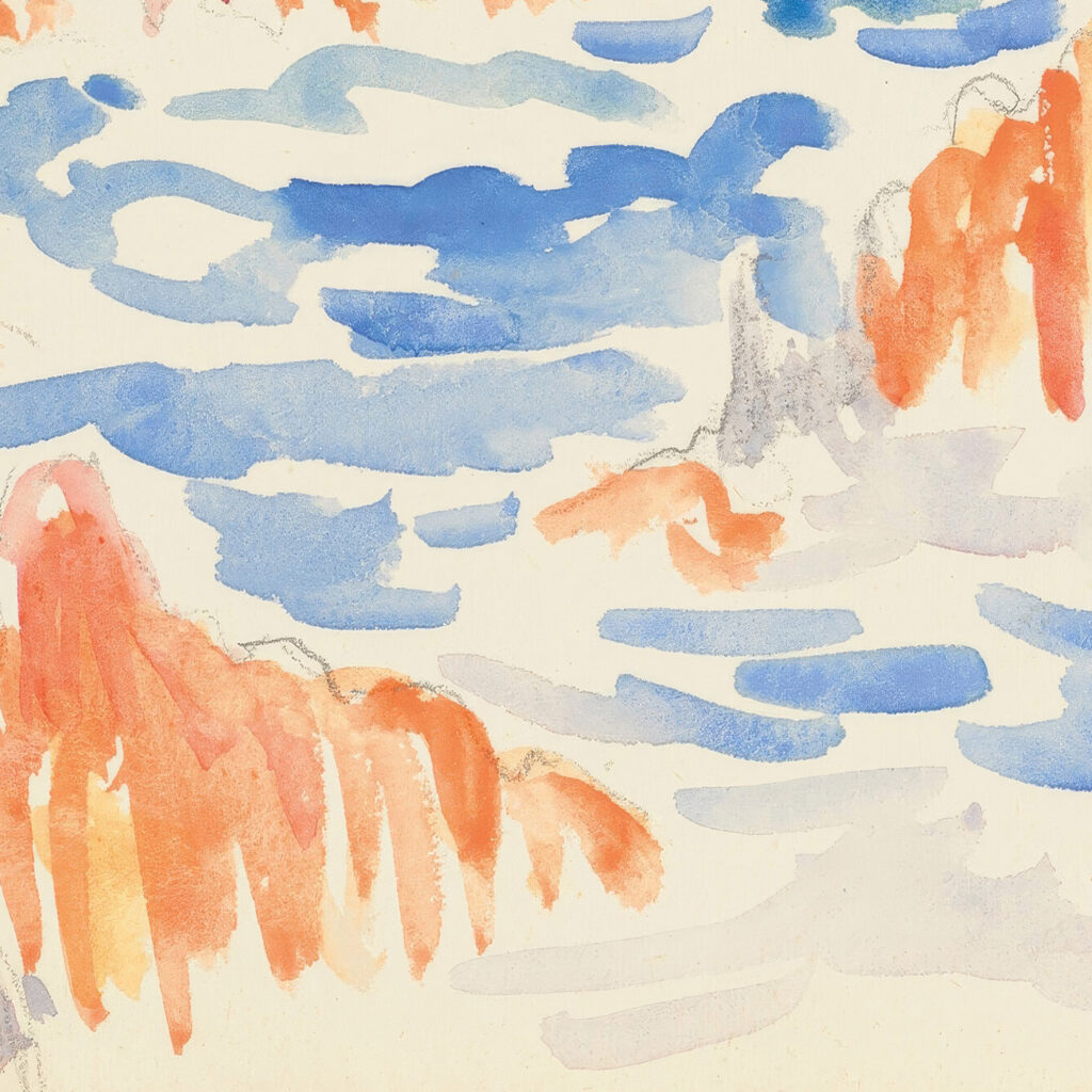 Marine aux rochers rouges aux Trayas 1905 1910 Henri Edmond Cross 8 mockup