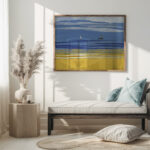 Marine avec bateaux a voiles 1925 Leon Spilliaert 5 mockup