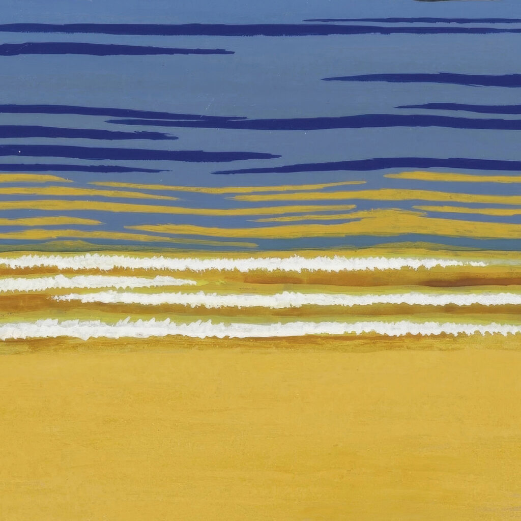 Marine avec bateaux a voiles 1925 Leon Spilliaert 8 mockup