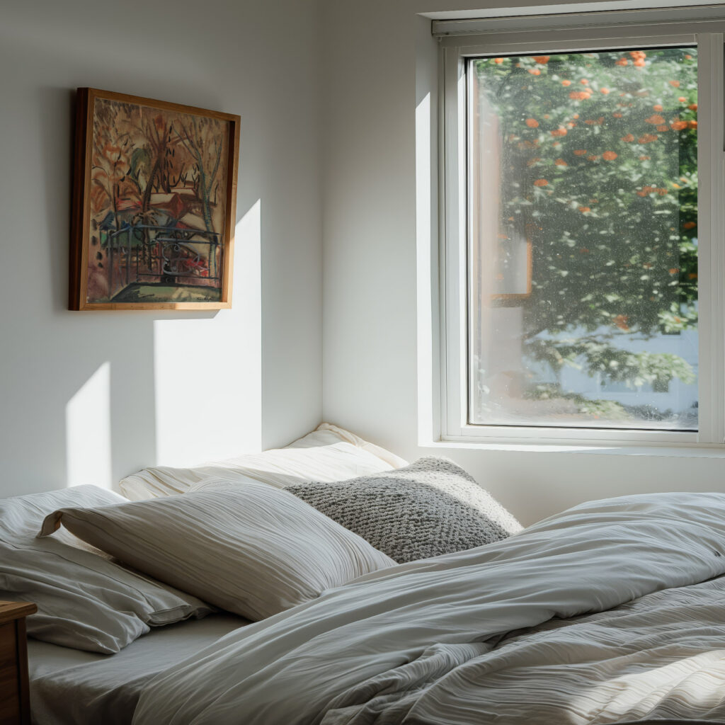 Market at Concarneau from a window of the Hotel des Voyageurs 1927 Frances Hodgkins 6 mockup