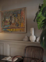 Martwa natura z butelkami i karafka 1936 Sasza Blonder video mockup