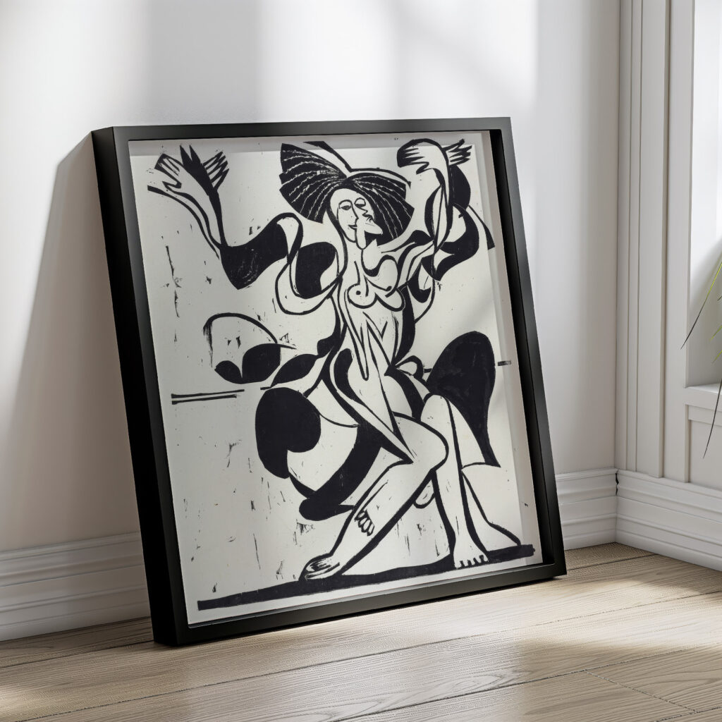 Mary Wigmans Dance 1933 Ernst Ludwig Kirchner 4 mockup