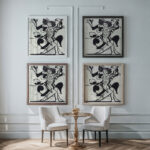 Mary Wigmans Dance 1933 Ernst Ludwig Kirchner framed posters mockup